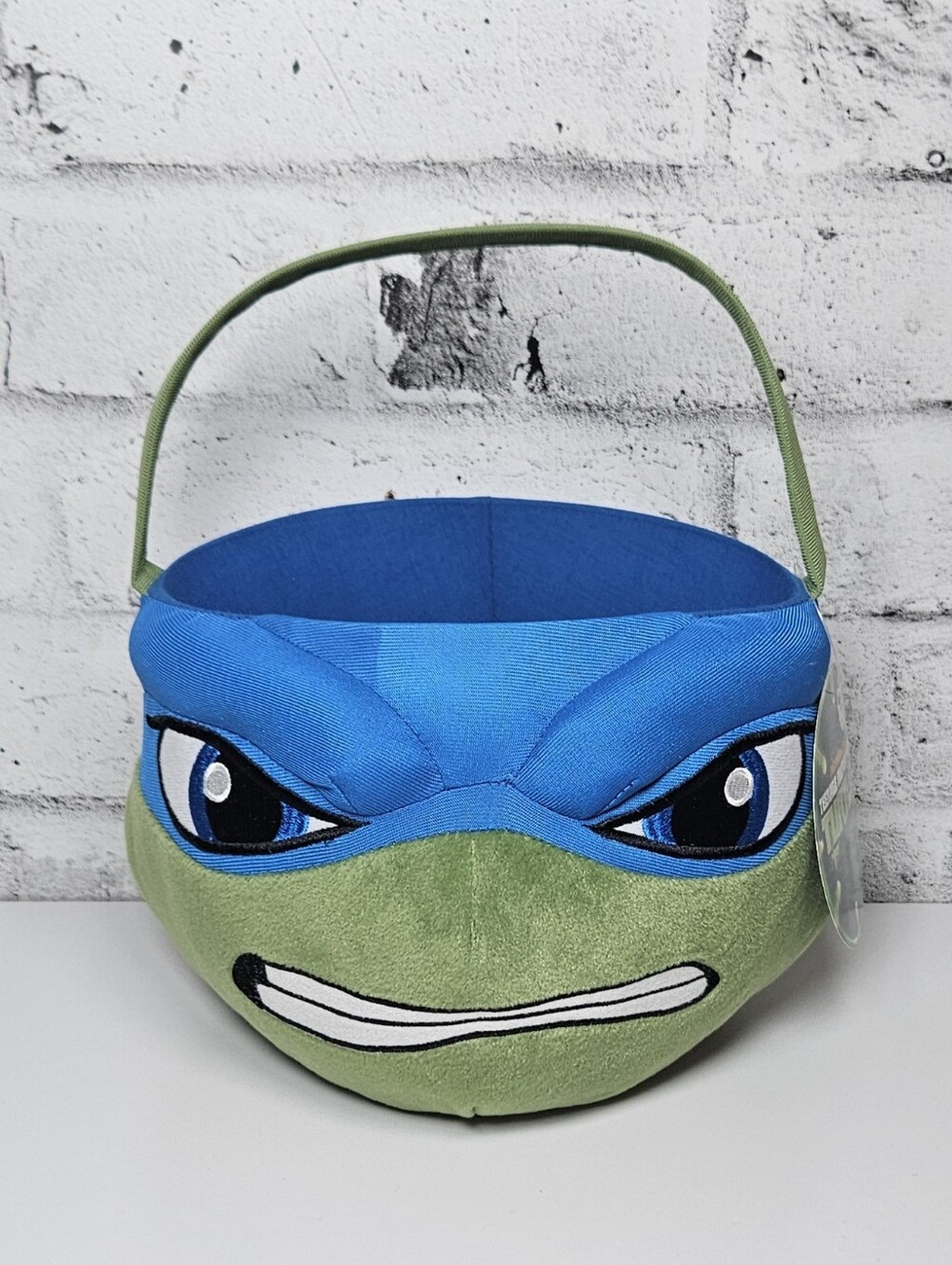 Teenage Mutant Ninja Turtles Leonardo Plush Easter Basket NWT
